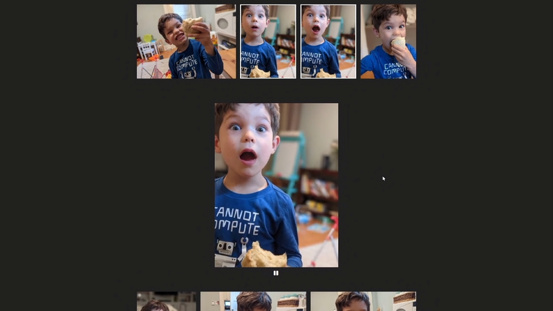 複数の写真から簡単に映像が作れるProject In-Between