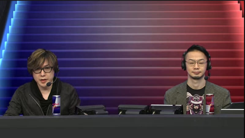 実況はアール氏、解説はハメコ。氏