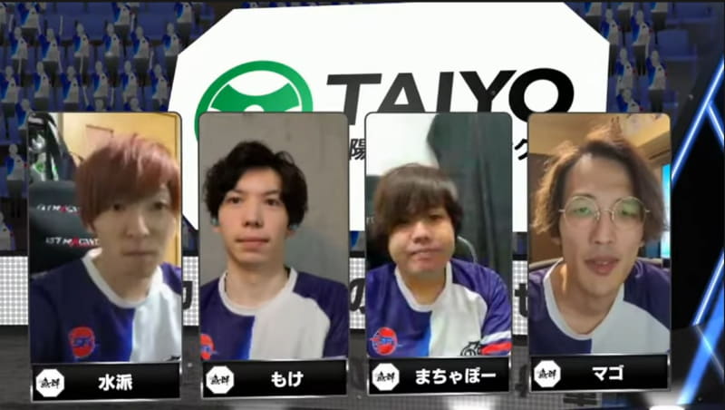 ホームが魚群で、出場メンバーはマゴ、まちゃぼー、もけ、水派