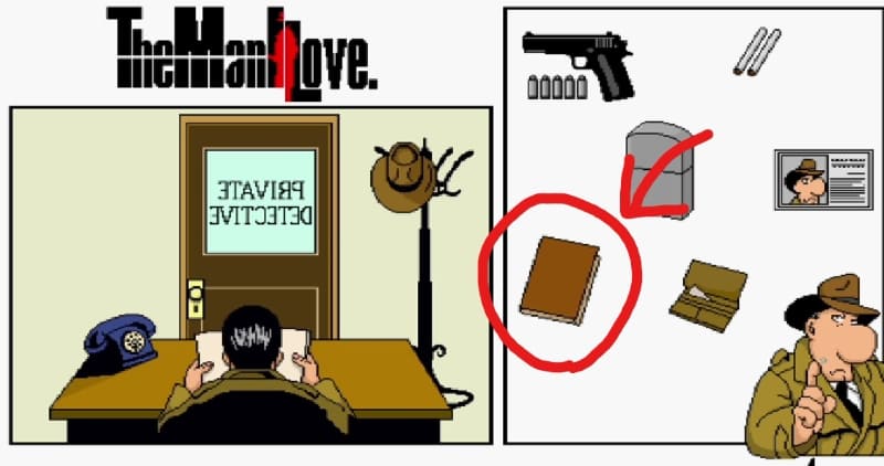 机の引き出しにあった本はクリアには関係がなかった