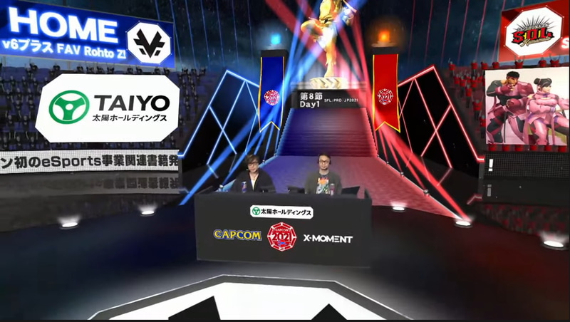 SFL: Pro-JP 2021 第8節 Day1会場全景