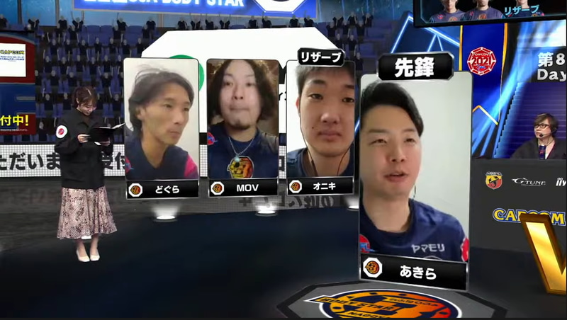 名古屋OJA BODY STARのプチ情報。どぐらからはプロゲーマーになれた事が本当に運がよかったとした。またMOVも格ゲーができるこの時代に生まれた事が本当に幸運という。最近他に何かありましたかとの質問には、何もないので小さいラッキーを見つけられる人間になりたいとした。オニキは大学が3年生からオンラインになった事で、1～2年生の時に落とした授業が取れたとのこと。評価もDからSにランクアップしたそうだ