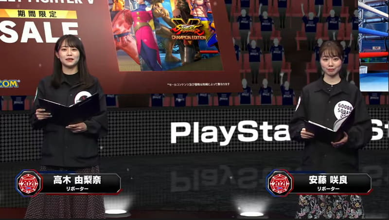 レポーターの高木由梨奈氏と安藤咲良氏。先週末の配信後にレポーター高木氏の25歳のお誕生会があったようで、ツイートを見たアール氏より「先日お誕生会があったそうで、(高木氏の)ツイッターを見て俺がいない時に! と思って……」と苦情を述べつつ「改めましておめでとうございます」とお祝いのコメント。高木氏は改めて周囲にお礼を述べつつ「25歳も頑張ります」と返していた