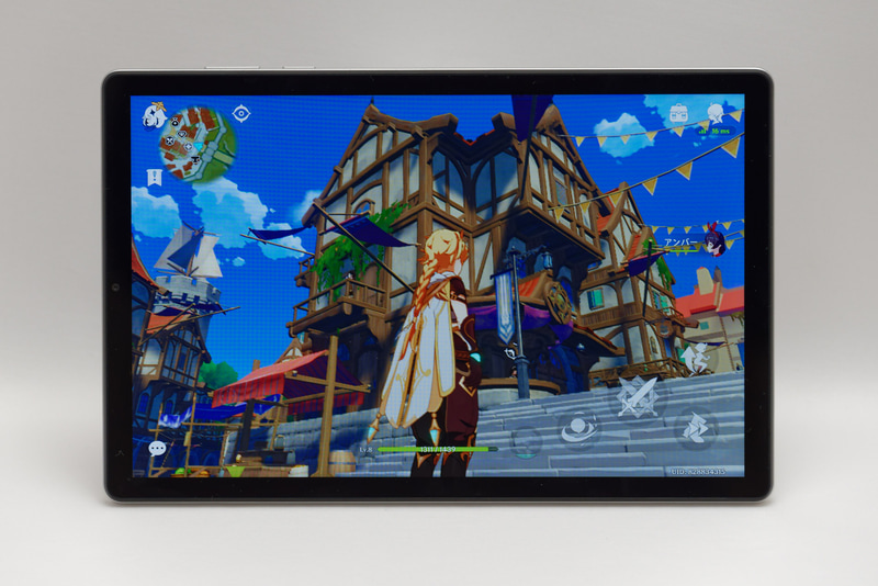 「原神」はデフォルトの画質設定に「低」が自動で選ばれた。これなら大きな不満はないが、より高画質・高フレームレートでプレイしようと思うと快適さはやや失われる