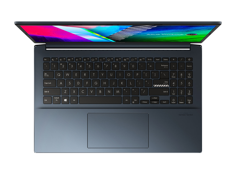 キーボード面(Vivobook Pro 15 OLED)