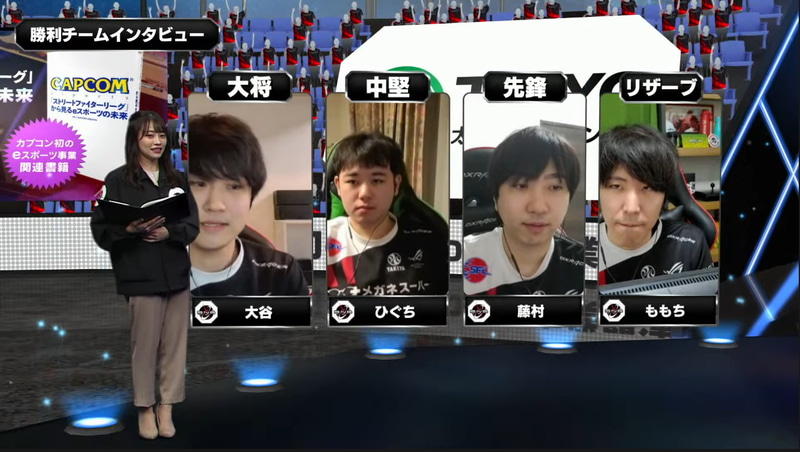 忍ism Gamingのインタビューの様子