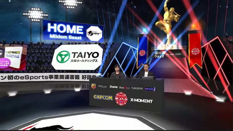 SFL: Pro-JP 2021 第13節 Day2会場全景