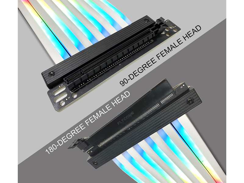 コネクタ形状の異なる2種類を用意する