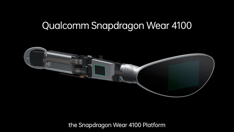 Snapdragon Wear 4100を搭載