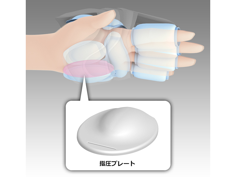 15層のエアバッグと指圧プレートを搭載