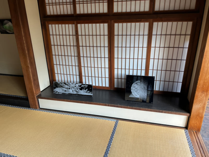 大書院で行なわれていた両足院デジタルアートワーク展示