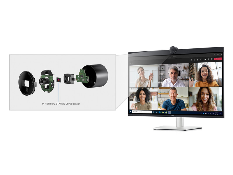 監視カメラやドライブレコーダーなどでよく採用されているソニーのSTARVIS CMOSセンサーを採用している(写真提供:Dell)