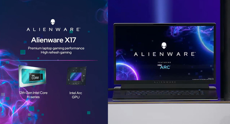 Alienware X17がArc採用予定