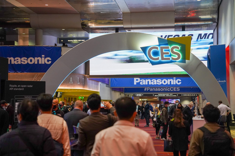 1月5日(現地時間)からは展示が始まっている、当初は1月8日までの予定だったが、感染症対策もあり1日短縮されて1月7日までに会期が短縮された。予想されていたことだが例年よりも参加者は少なく、混雑度も明らかに下がっている