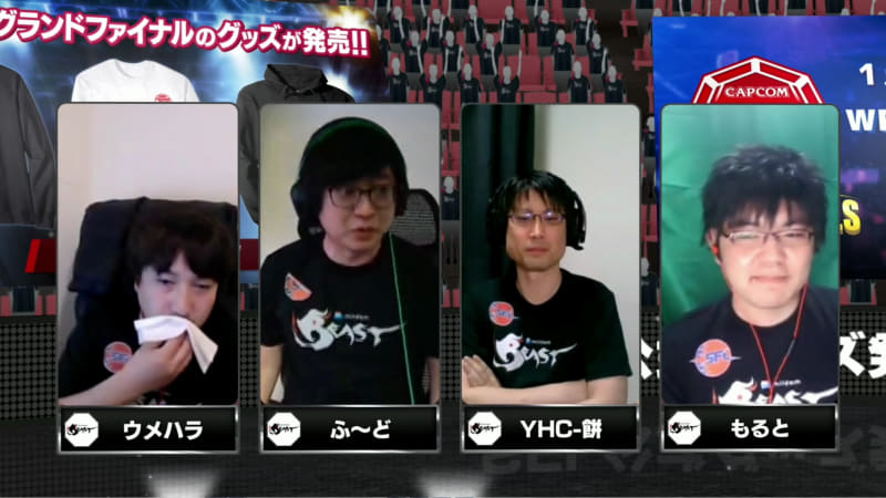 リーグ3位通過のMildom BeastはアウェイからのMATCH1スタート。出場メンバーはウメハラ、ふ～ど、YHC-餅、もると