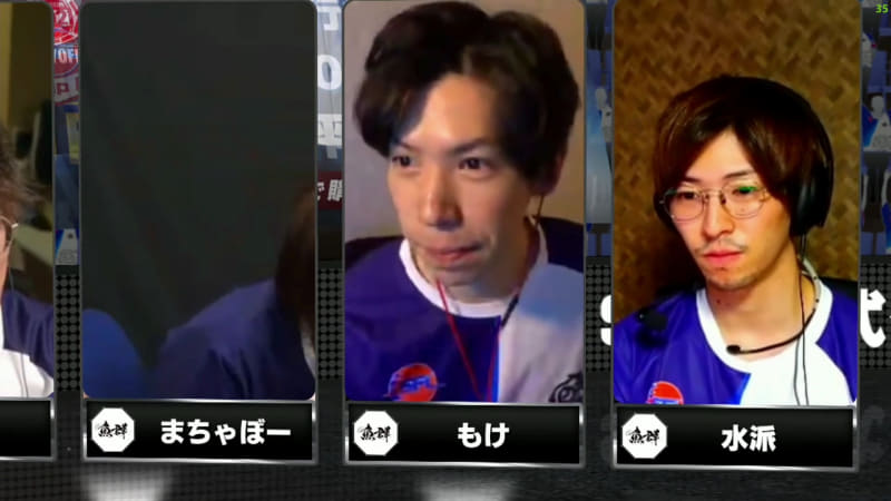 マゴからの突然の先鋒ラシードの申告に慌てるもけ。どうやらこの時は本当に聞いておらずかなり慌てていたようだ