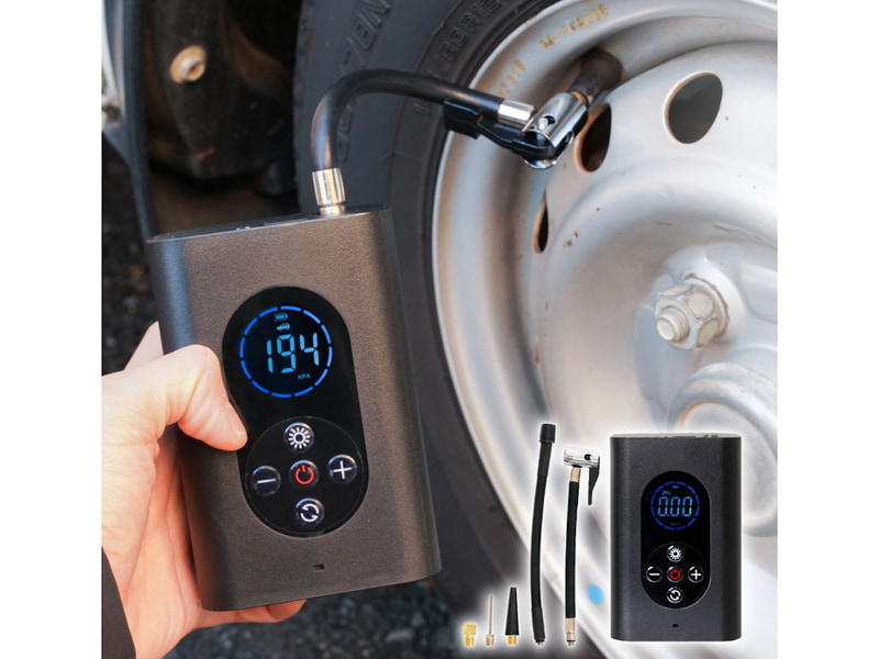 ポータブル電動エアコンプレッサー