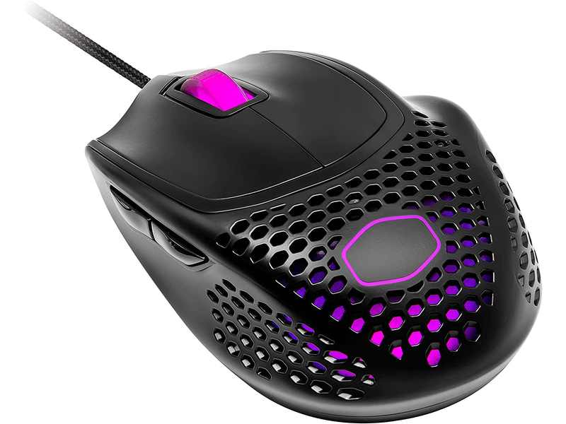 <a href="https://www.coolermaster.com/jp/ja-jp/catalog/peripheral/mice/mm720/">製品ページのURL</a><br>実売価格：6,100円前後●接続方式：有線●ボタン数：6●センサー：PixArt PMW3389●解像度：400〜16,000DPI●最大加速度：50G●最大速度：400IPS●ポーリングレート：1,000Hz●サイズ：76.52×105.42×37.35mm●重量：49g