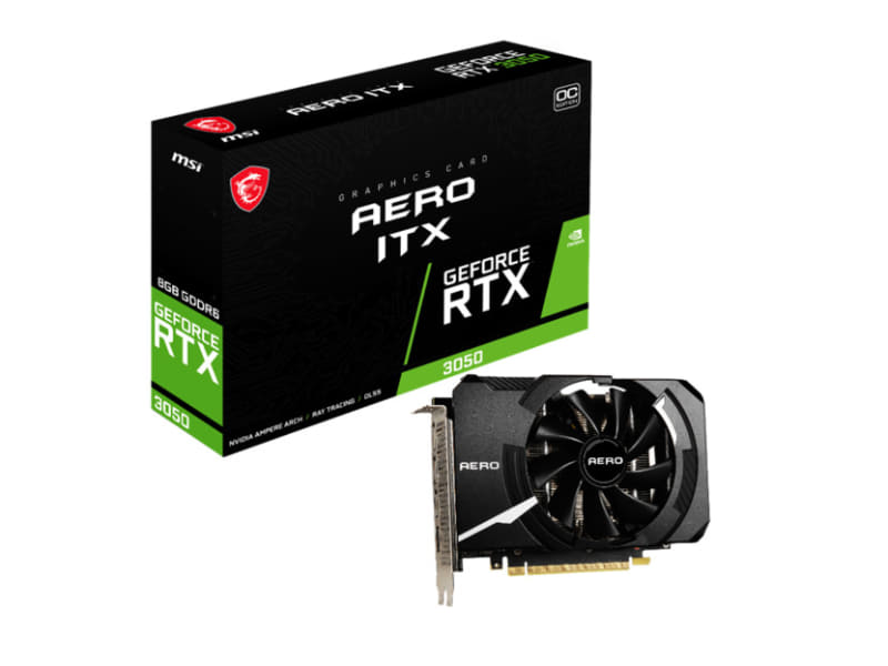 GeForce RTX 3050 AERO ITX 8G