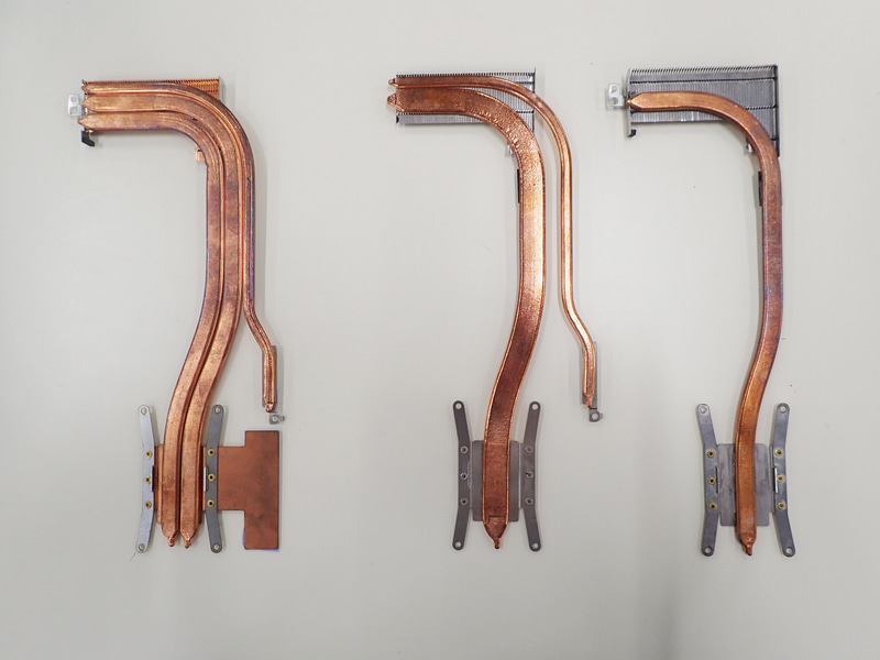 動作検証のため、サーマルモジュールは3種類用意された<br>※写真提供：VAIO株式会社