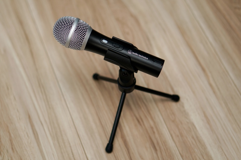 スタンドを取りつけたところ