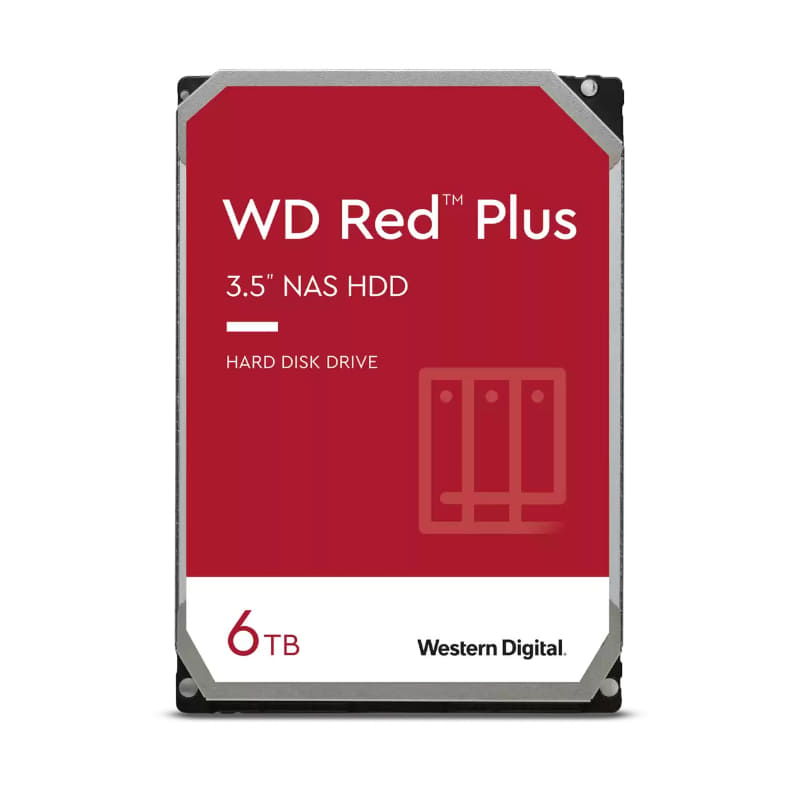 “NAS用HDD”を再設定したとするWD Red Plus。CMR方式であることがスペックシートに明記された