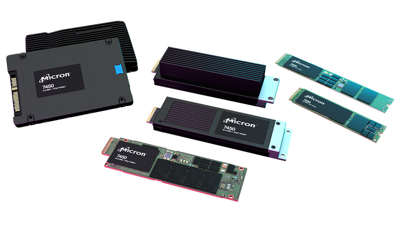 Micron 7450 SSD with NVMe