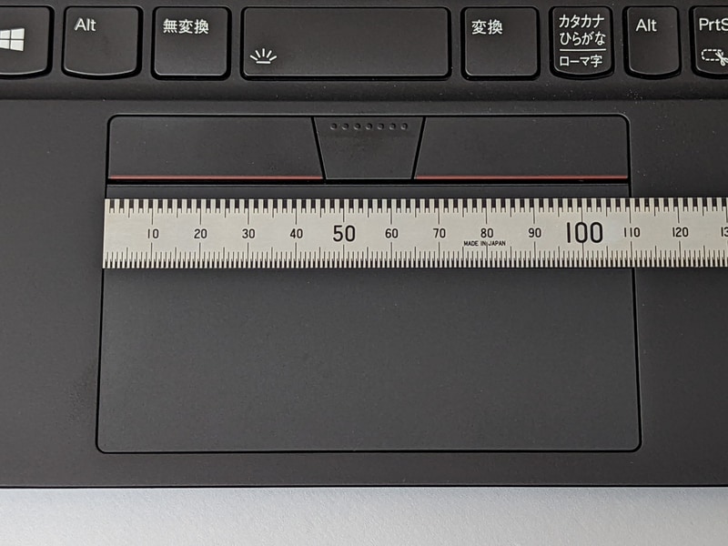 今回のGen 9では実測110mmと横に広がっている