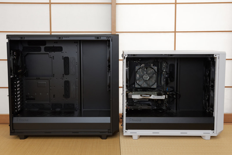 高さと奥行き、内部空間の広さがここまで違えばLiquid Freezer IIも入るだろう