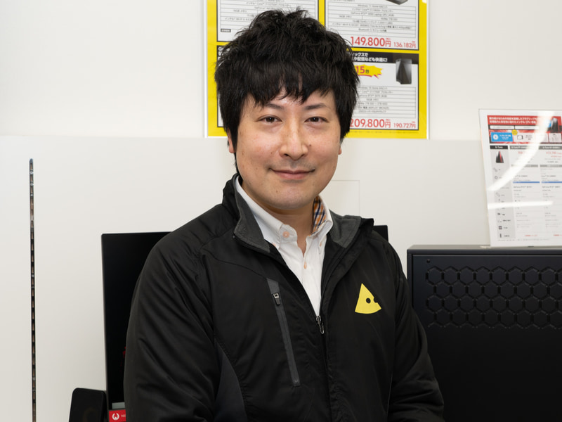 新宿ダイレクトショップ店長の谷萩大吾氏