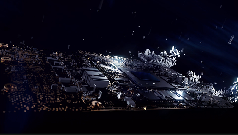 基板は比較的余裕のあるレイアウトである