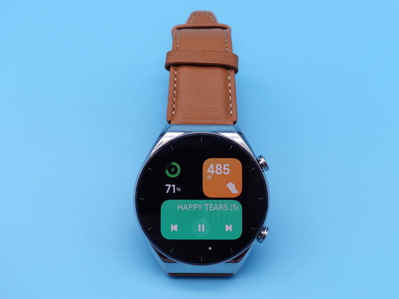 横スワイプでウィジェット