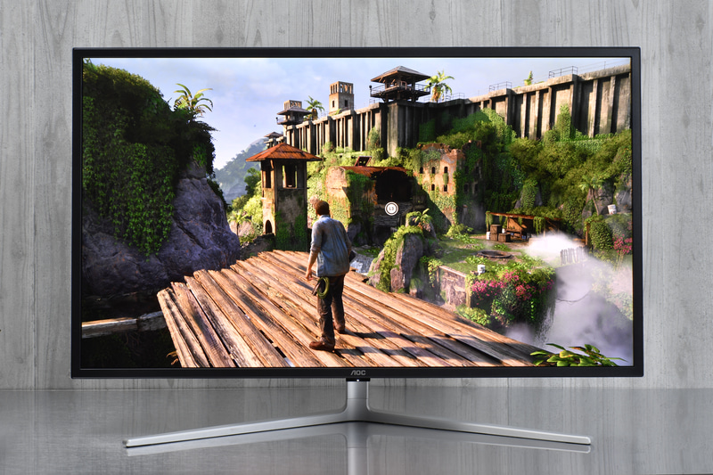 「忠実度モード」(4K/30fps)の画面。もっとも高画質