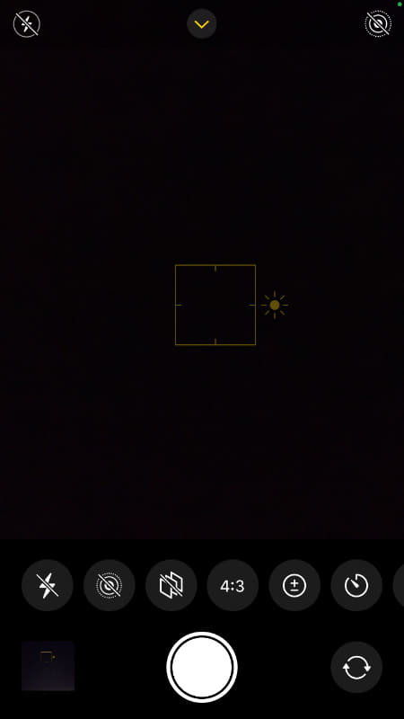 前面/カメラ/写真。前面もフォトグラフスタイルに対応する