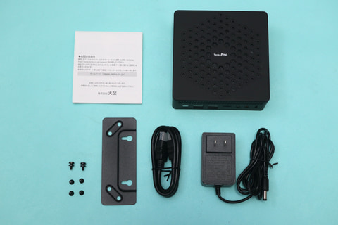 PC短評】Jasper Lake搭載でファンレスなミニPC「TENKU BOX PC PRO 2022