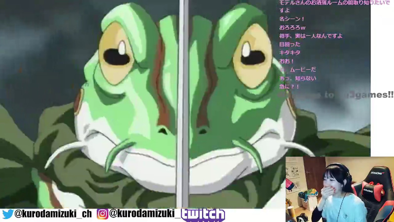 カエル……。めちゃくちゃカッコいいぞ!