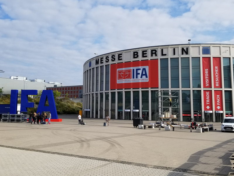 IFAの会場となるメッセ・ベルリン(IFA 2019で撮影)