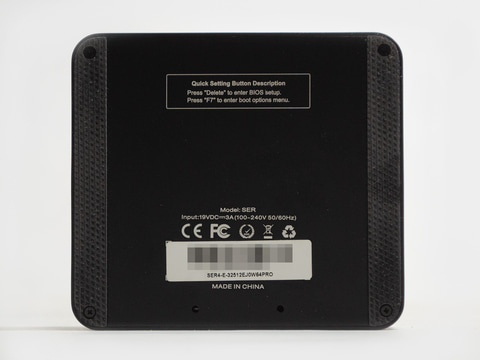 西川和久の不定期コラム】NUCサイズにRyzen 7、メモリ32GB、ストレージ