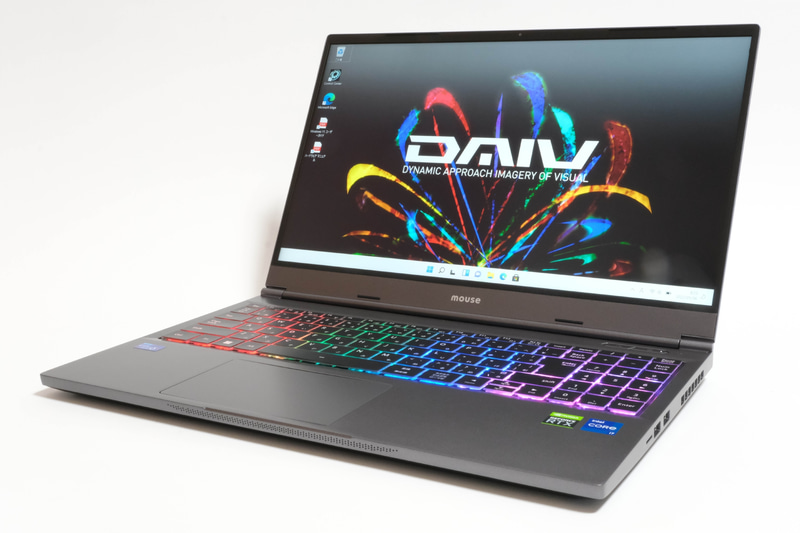 マウスコンピューター「DAIV 5P」。通常価格18万9,800円から(5月25日まで16万9,800円から)