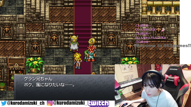 グランとリオンに再会