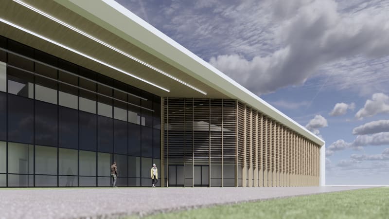 オレゴン州ヒルズボロに建設予定の研究施設。2023年オープン予定