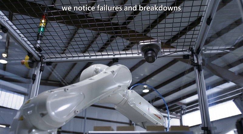 Azure Perceptを利用してロボットの動作を常時監視