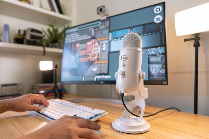 Yeti 高音質USBコンデンサーマイク ホワイト