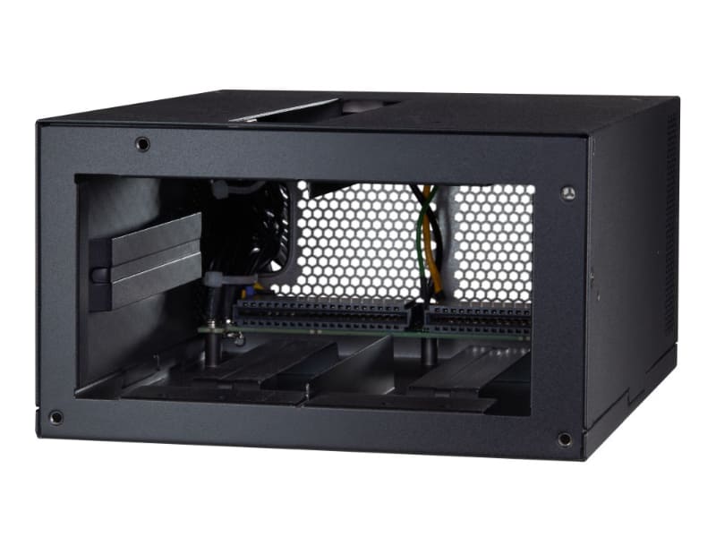 両方のモジュールを引き抜いた状態