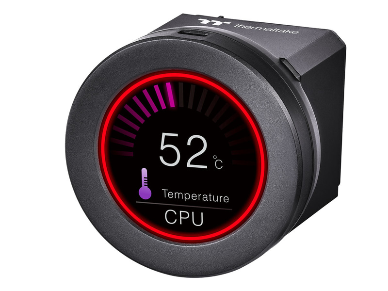 水冷ヘッド部のLCD