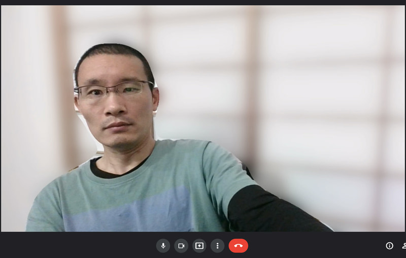 顔が左右に動いても「自動フレーミング」をオンにしていれば追従してくれる