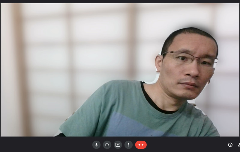 顔が左右に動いても「自動フレーミング」をオンにしていれば追従してくれる