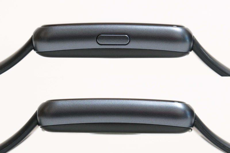 右側面(上)にサイドボタンを用意。スピーカーとマイクは搭載されていない