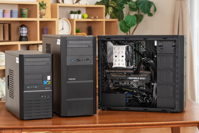 <a href="https://www.dospara.co.jp/5create/" class="n" target="_blank">raytrek</a>シリーズは、イラスト、音楽、写真、映像、CGなどクリエイティブの多彩なジャンルを想定したPCを豊富にラインナップ。今回は写真編集映像編集向けの<a href="https://www.dospara.co.jp/5shopping/detail_prime.php?tg=4&mc=11128&sn=3306" class="n" target="_blank">raytrek XV 写真&動画編集向けモデル</a>を中心に紹介する