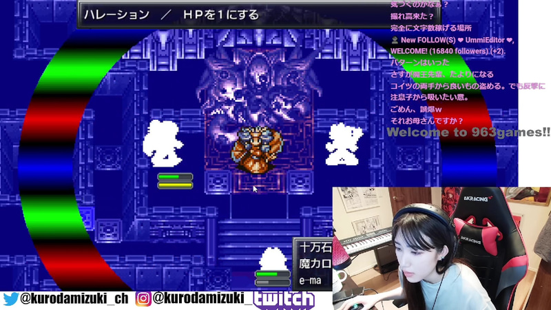 ついに女王と対決!!